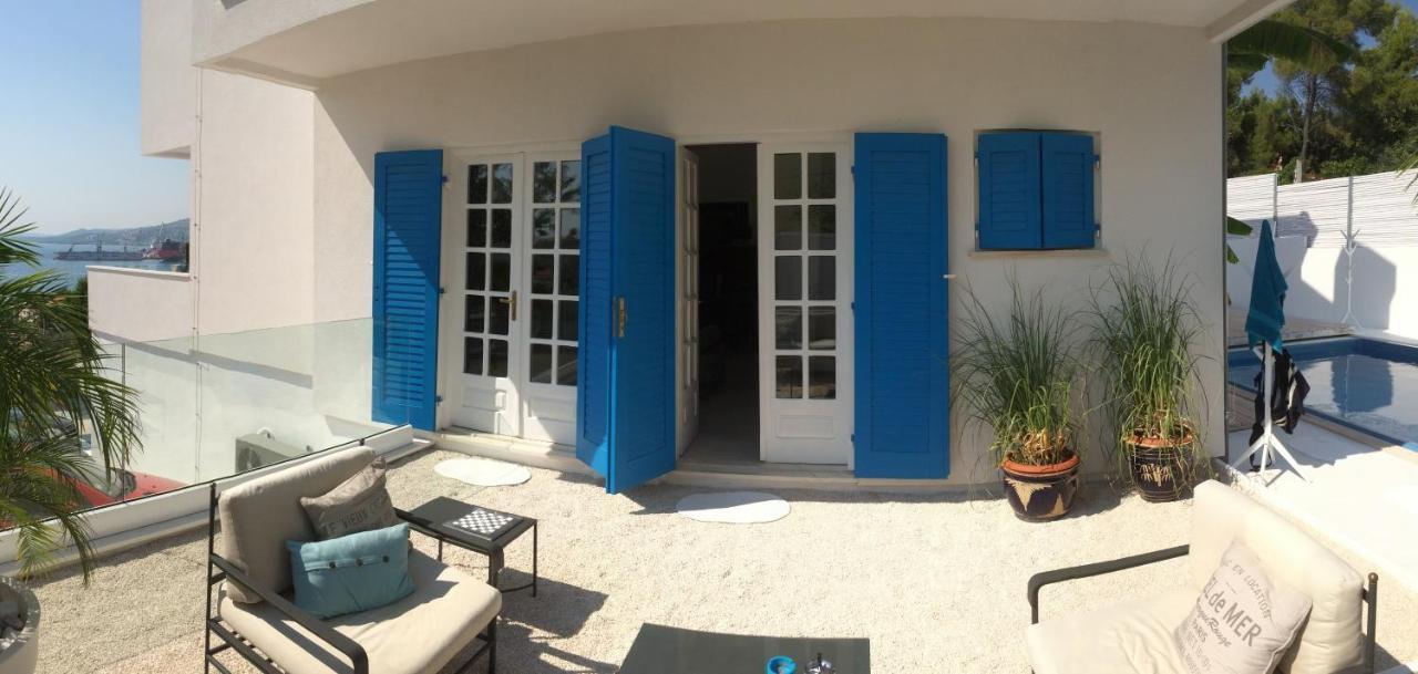 Seaside Villa With Private Pool Home By The Sea - Villa Трогир Екстериор снимка